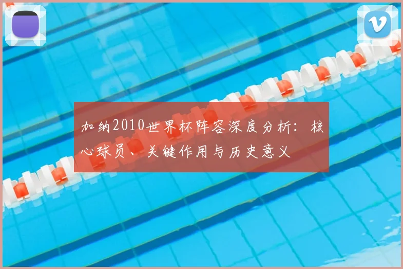 加纳2010世界杯阵容深度分析：核心球员、关键作用与历史意义
